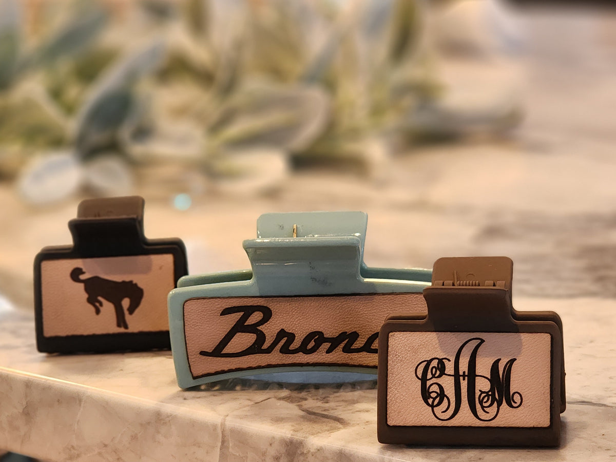 Custom hair clips