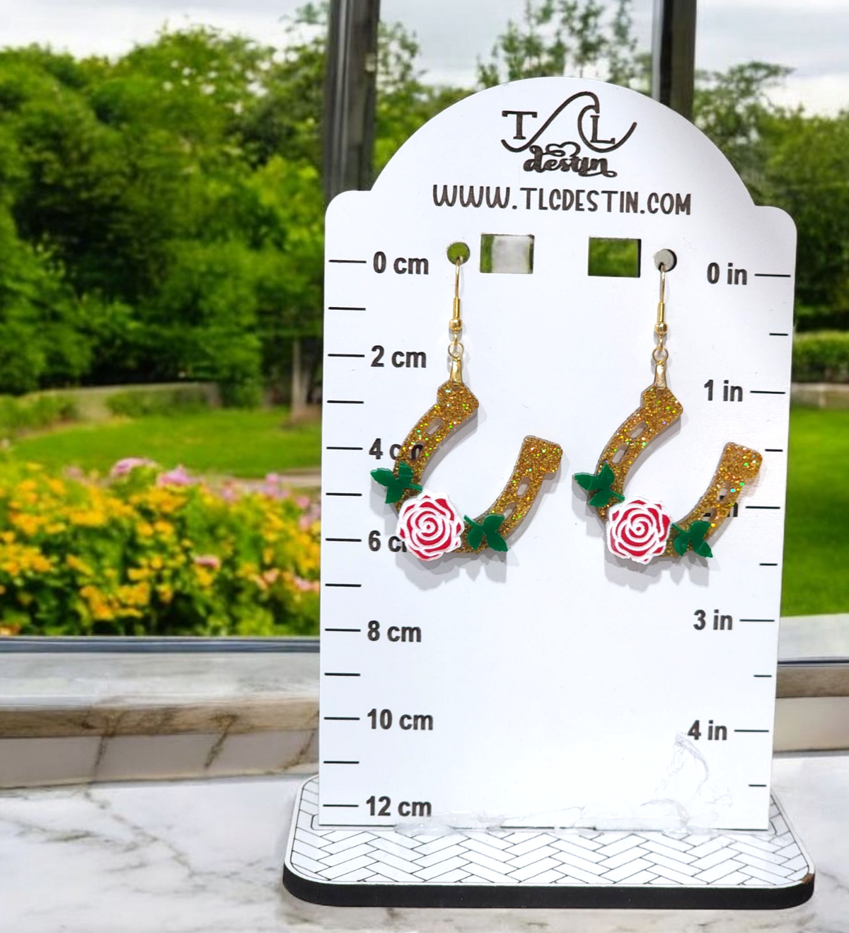 Horseshoe Derby Earrings