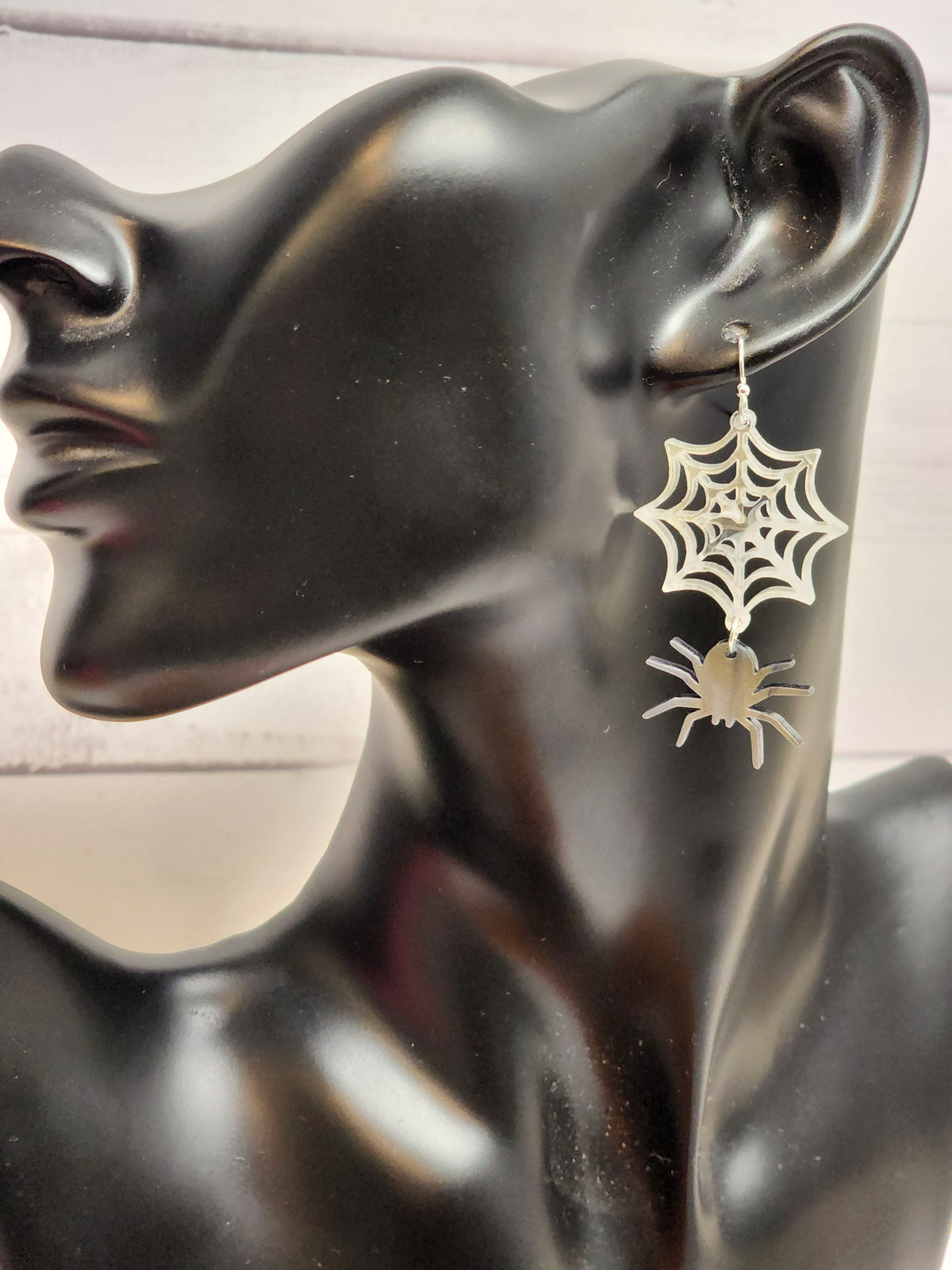 Spider Web Earrings