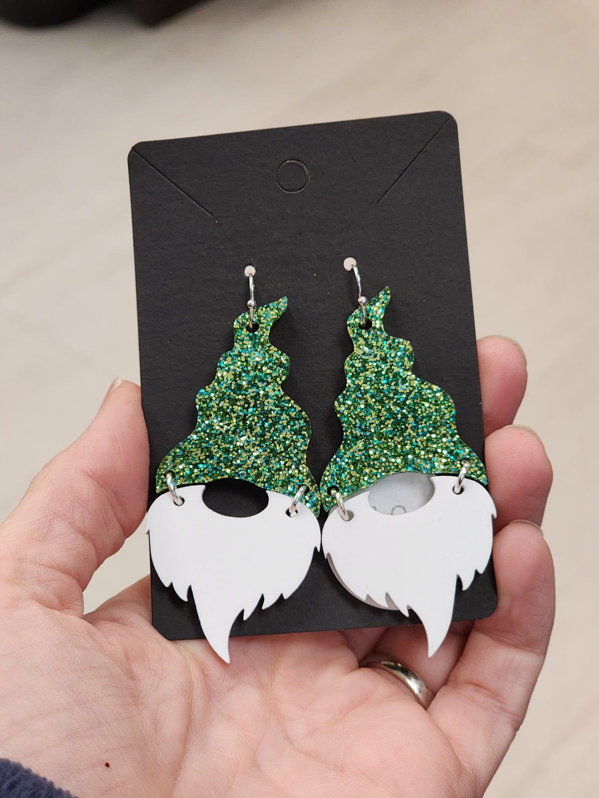 Gnomie Earrings.