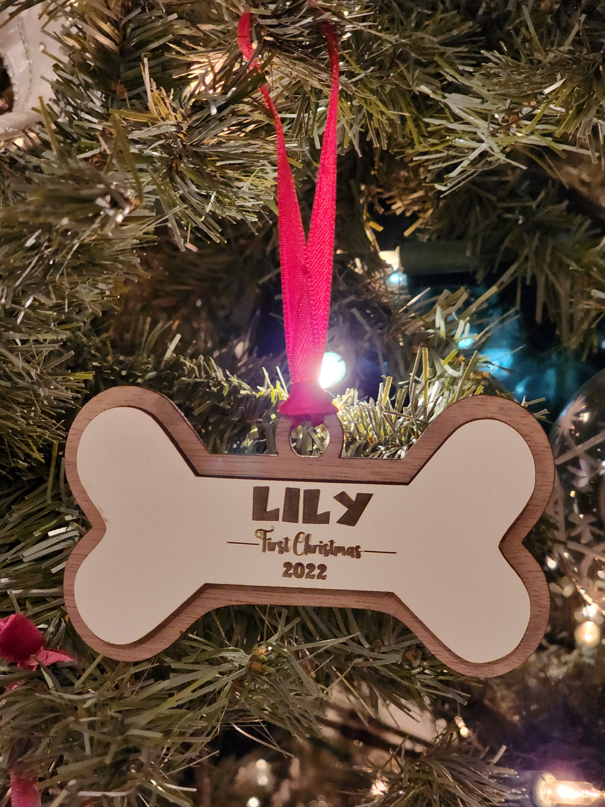 Dog Bone Ornament