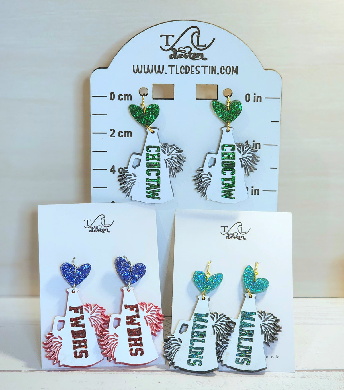 School Cheer Earrings