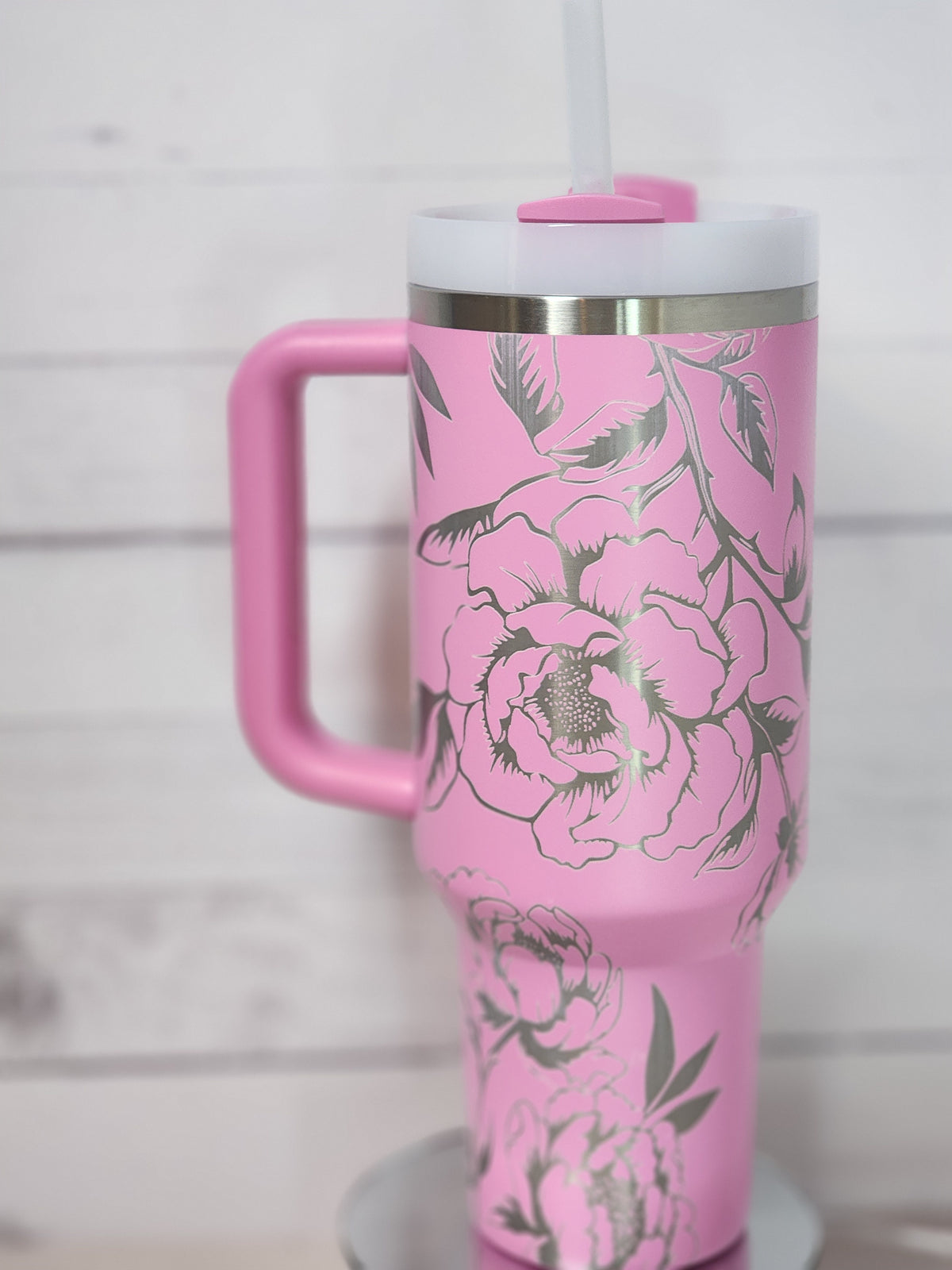 Pink Peony Tumbler