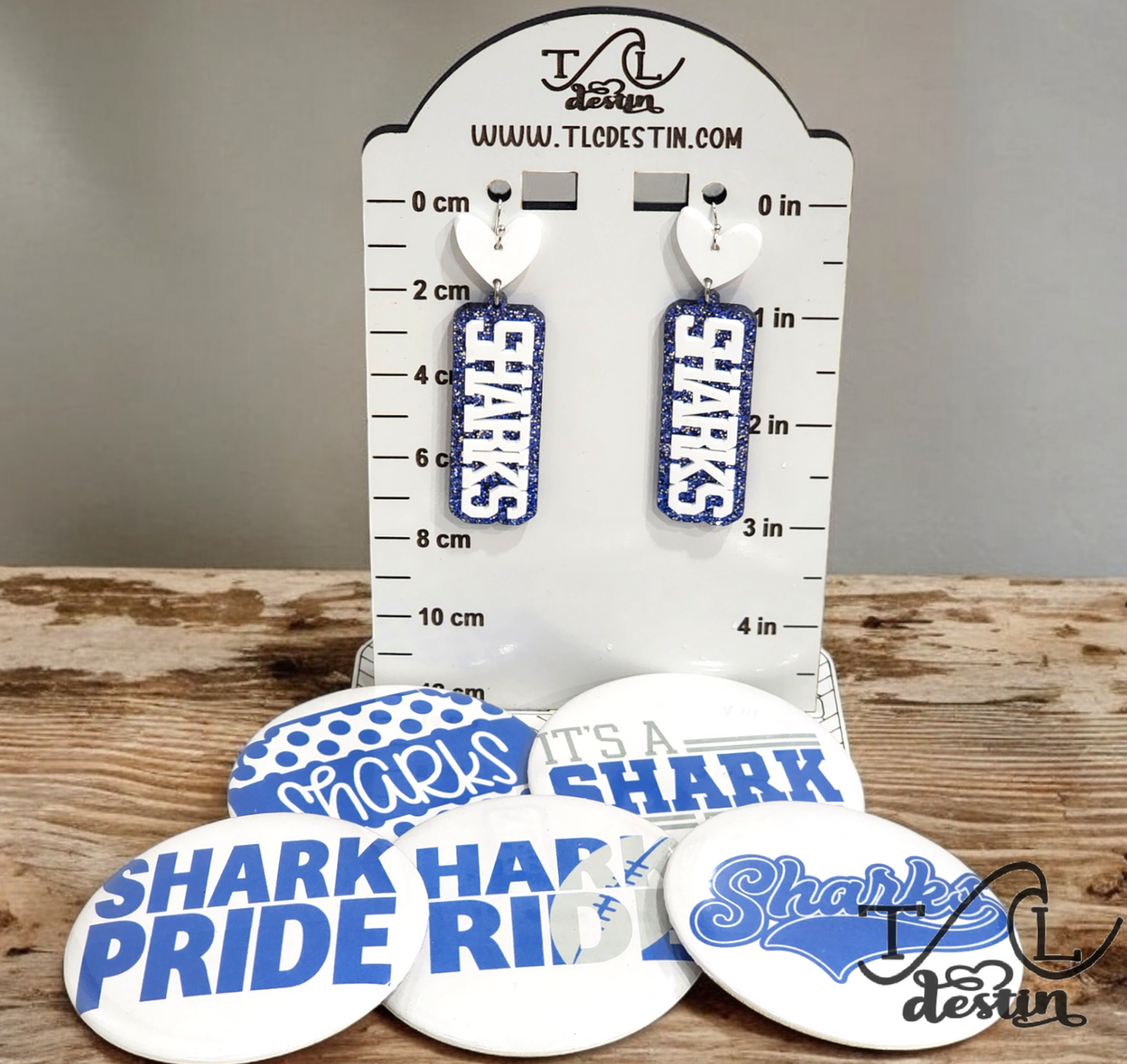 Shark  Earrings