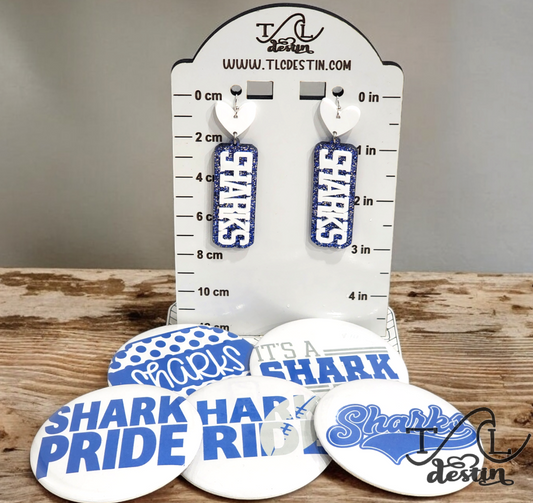 Shark  Earrings