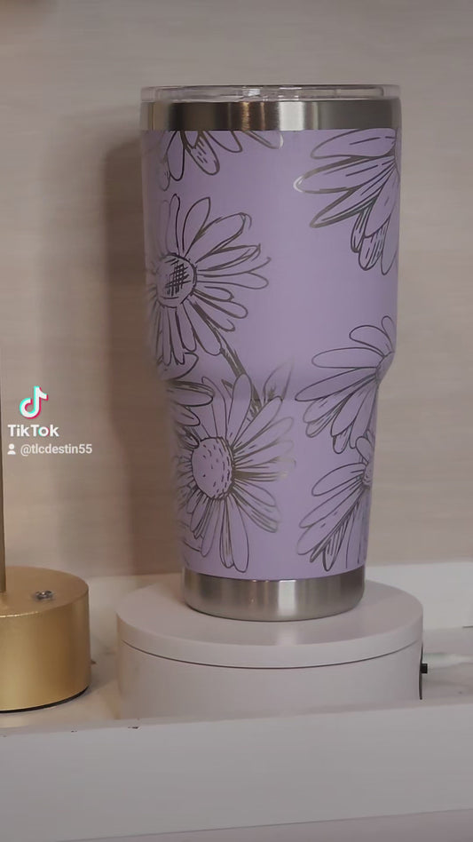 30 oz Daisy Tumbler