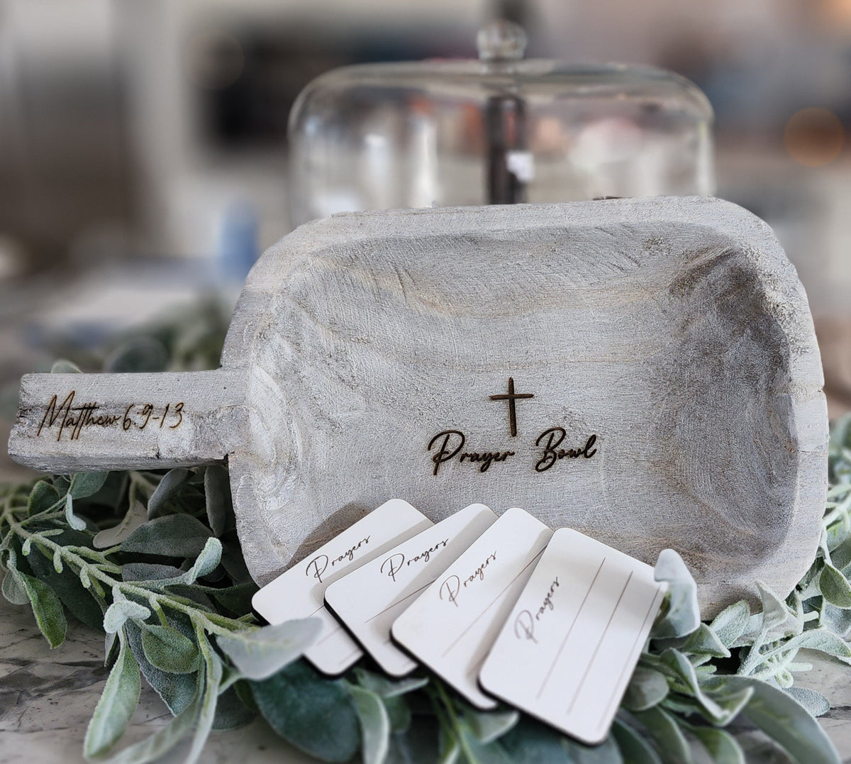 Grey Prayer bowl