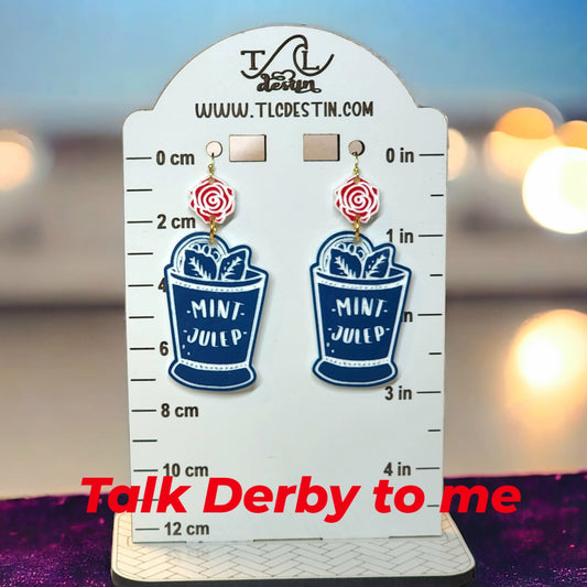 Mint Julep Derby Earrings