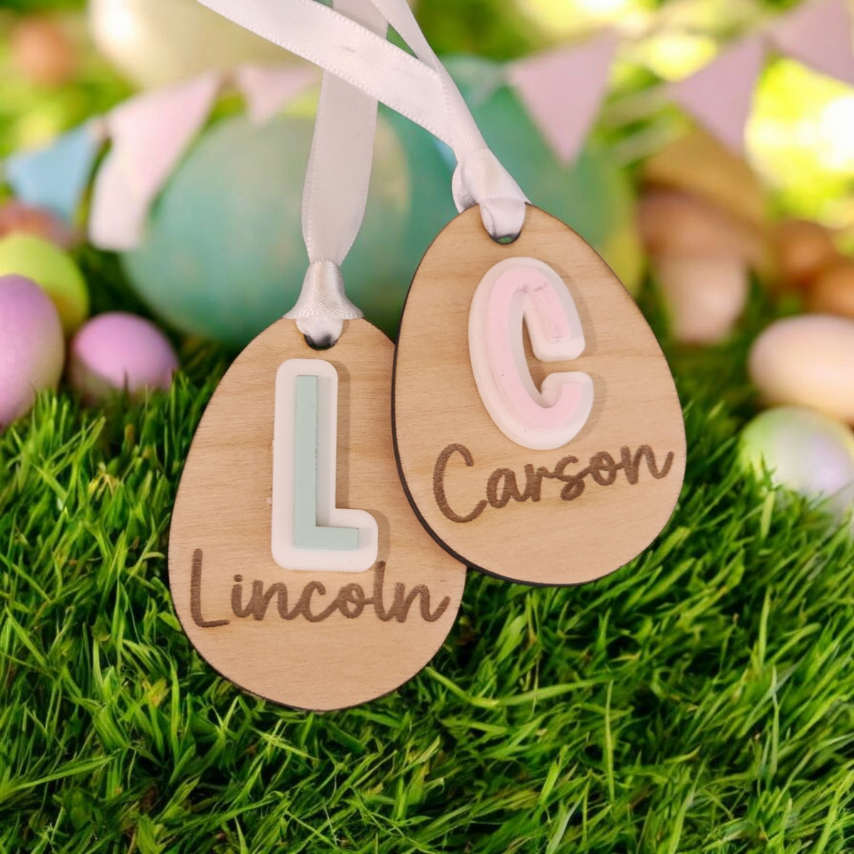 Personalized Easter Basket tags