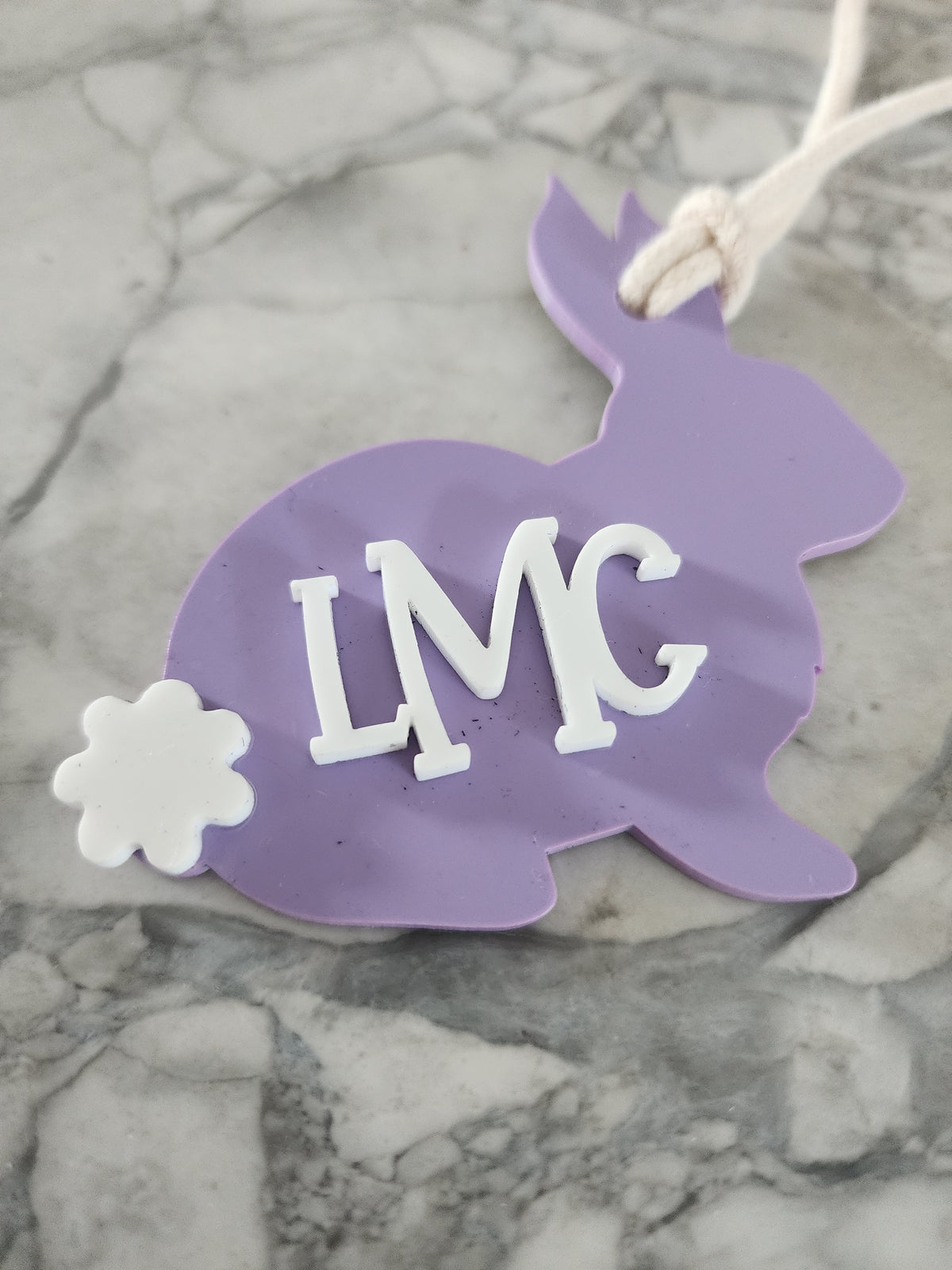 Easter basket bunny tags