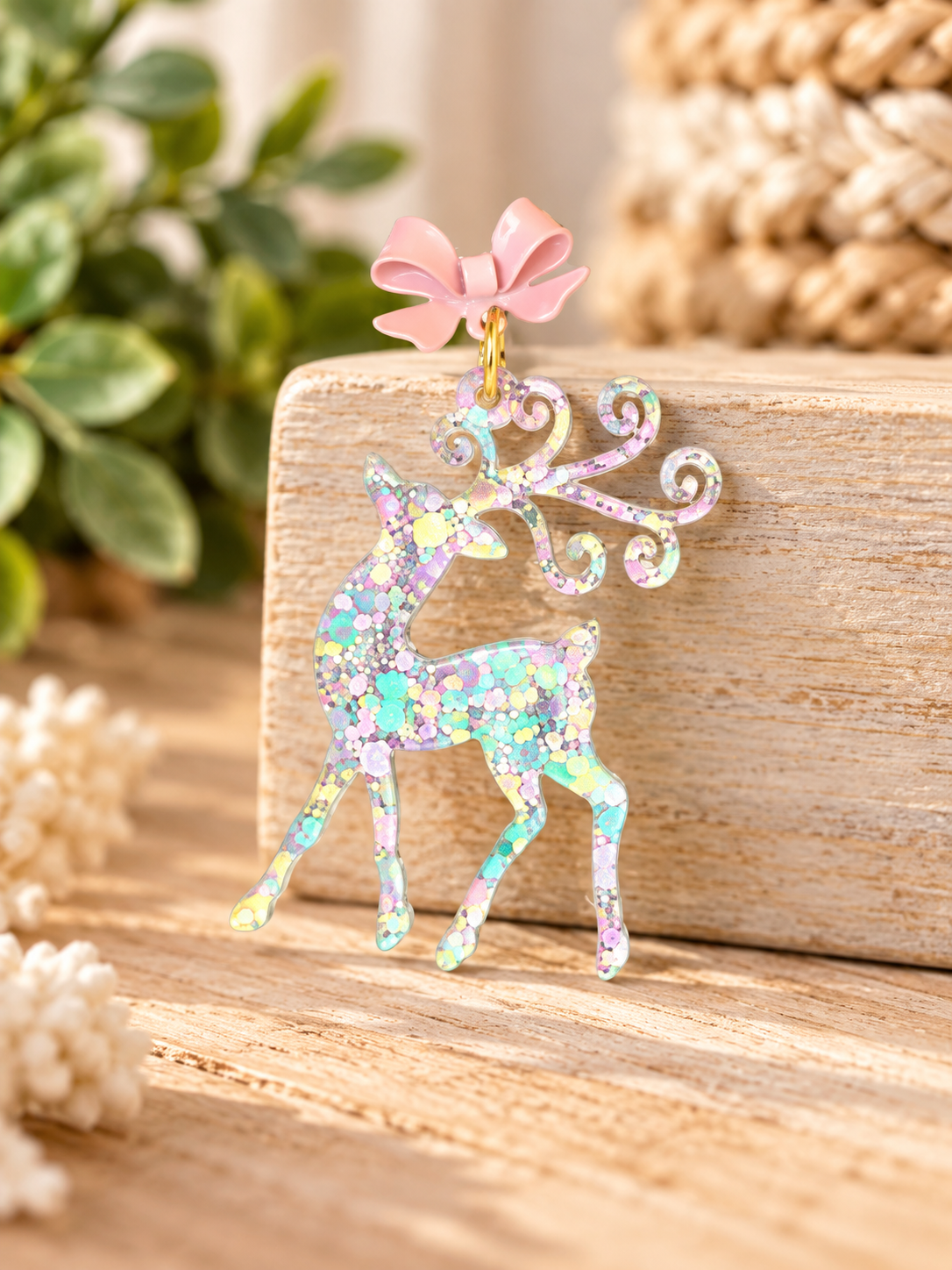 Coquette Reindeer Earrings