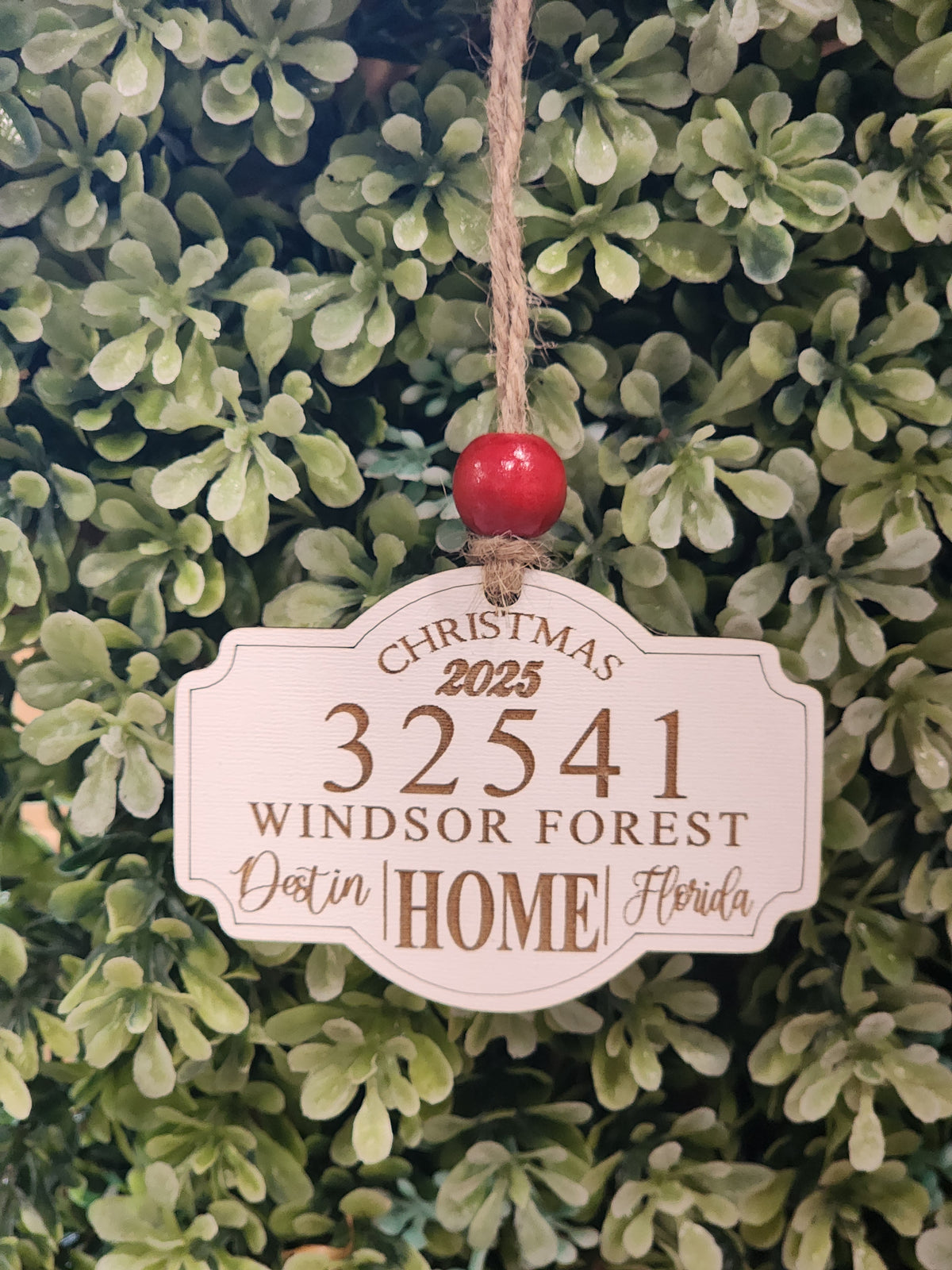 2026 Zipcode ornament
