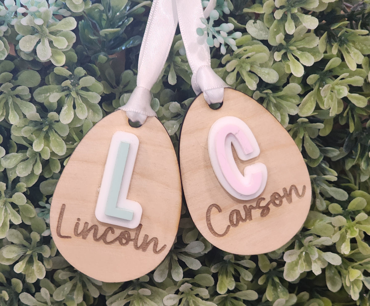 Personalized Easter Basket tags