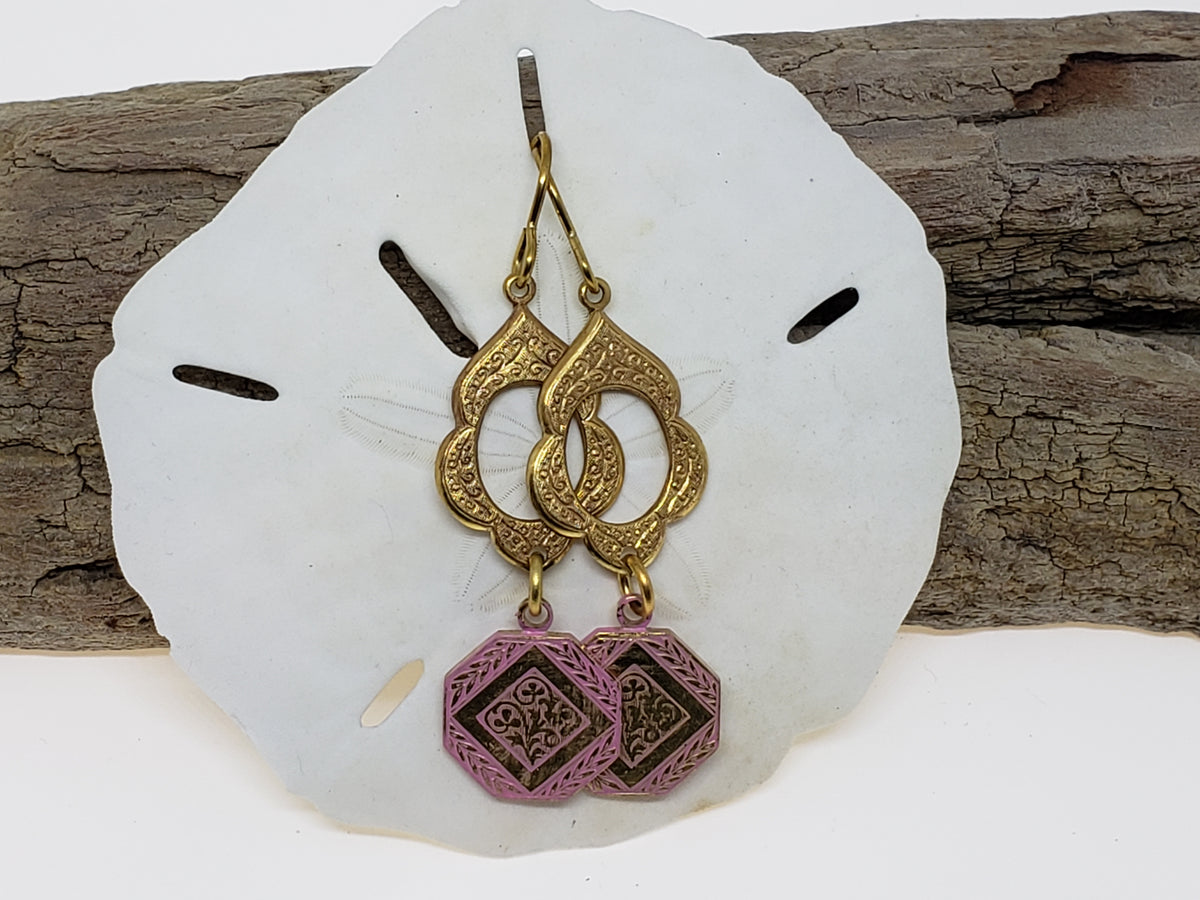 Love story earrings