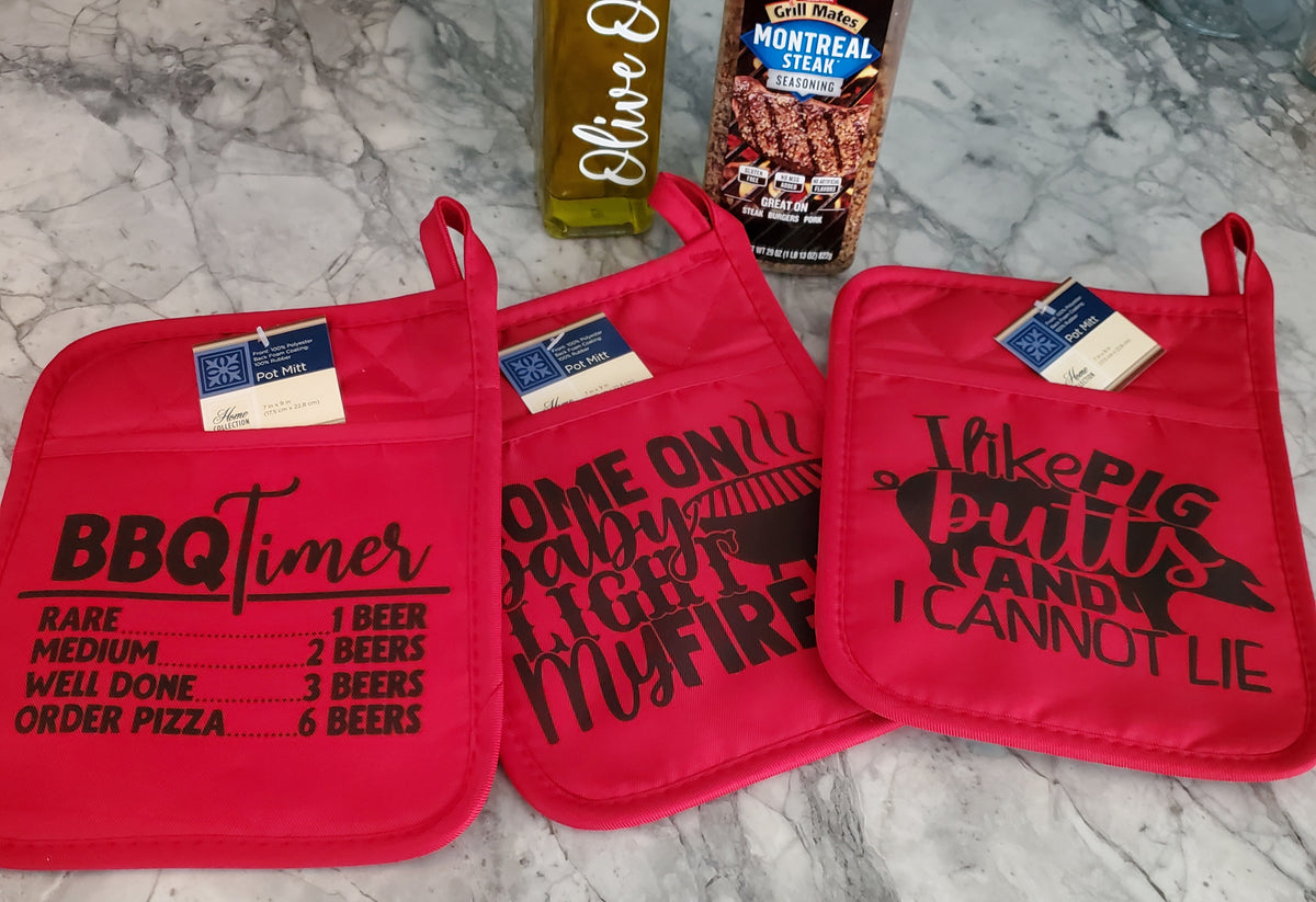 Father's day Grilling Hot Mitts