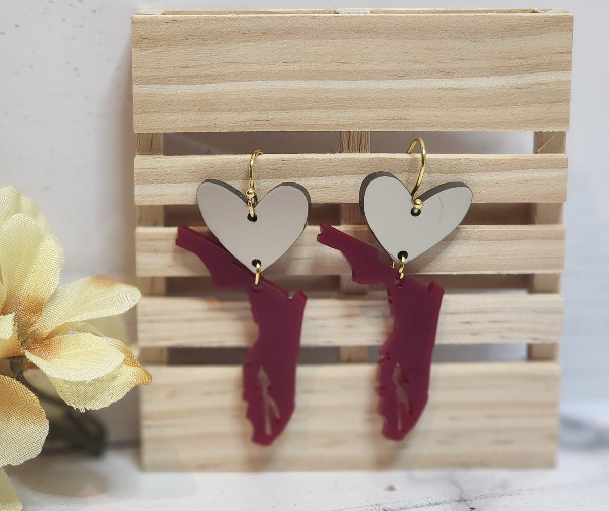 Love your State earrings