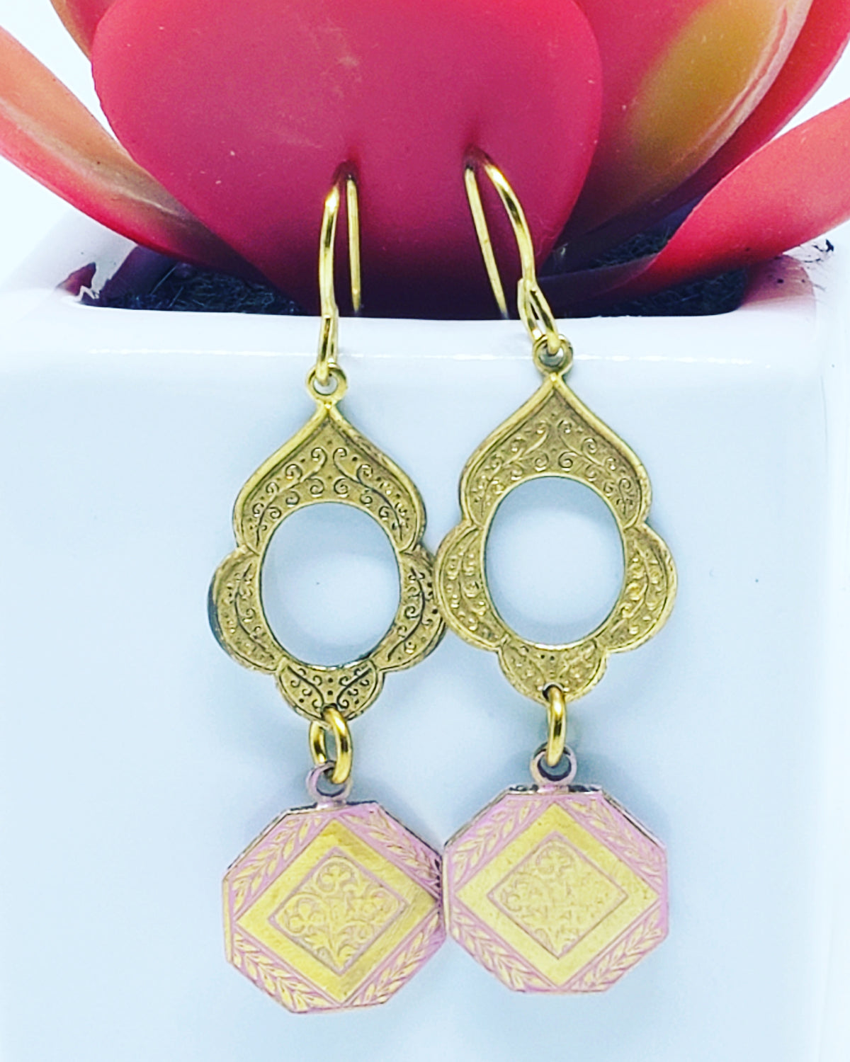 Love story earrings